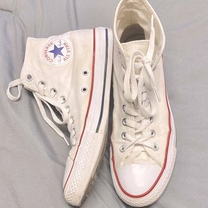 White High Top Converse